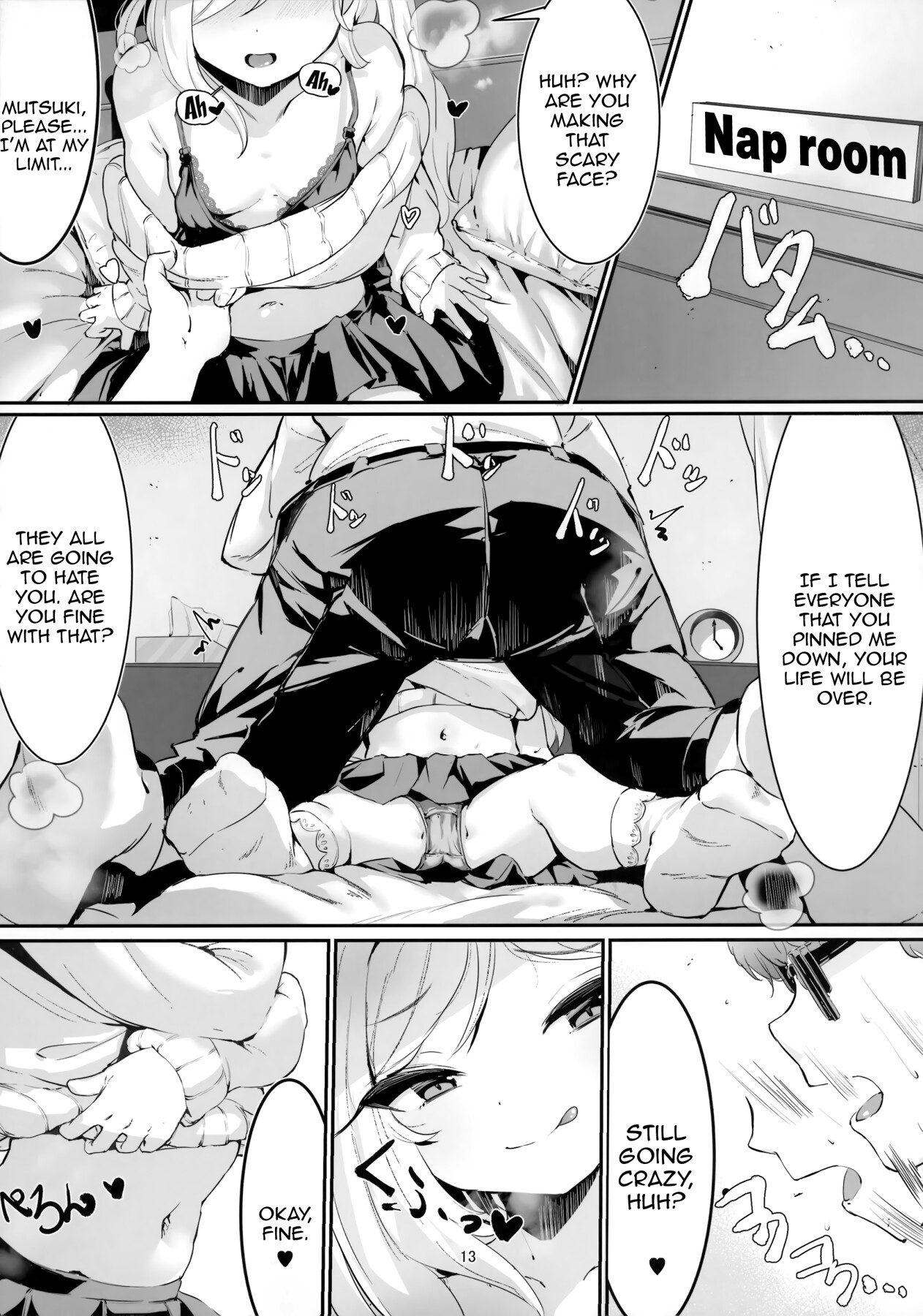 Hentai Manga Comic-Alone With Mutsuki-Read-12